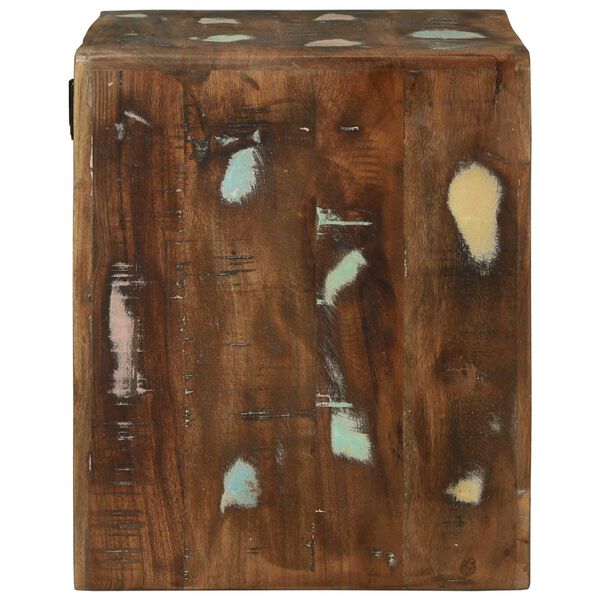 vidaXL TV vienetai 2 pcs Įvairiaspalvis Kietas atkurtas medis