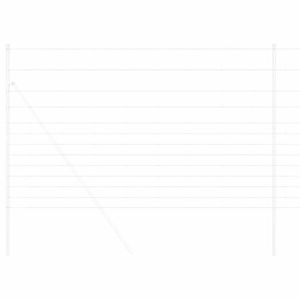 vidaXL Ganyklų tvora Sidabro 50 x 1,5 m Galvanizuotas plienas