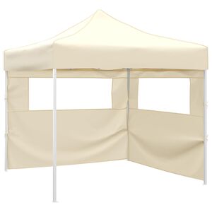 vidaXL &Scaron;ventės palapinė 291 x 291 x 315 cm Kreminė Oksfordo audinys