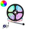 vidaXL LED juosta 2 vnt. Juoda ir permatoma Varis ir plastikas