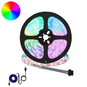 vidaXL LED juosta 2 vnt. Juoda ir permatoma Varis ir plastikas