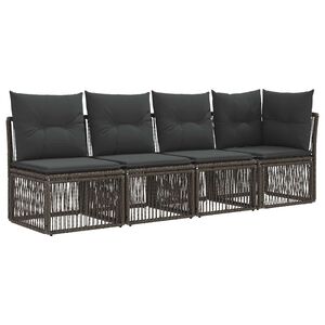 vidaXL 4 vietų sofa su kairiuoju porankiu 4 vnt. 4-Vietų skaičius
