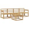 vidaXL Lauko sofos komplektas 5 pcs Balta 59 x 59 x 37 cm