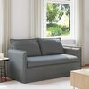 vidaXL Sofa Tamsiai pilka 156 x 82 x 85 cm audinys