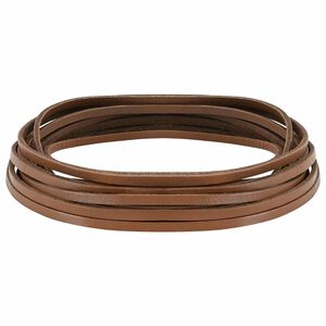 vidaXL Odinis diržas 1 Ruda 1000 x 0,4 cm Oda
