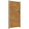 vidaXL Sodo vartai, 100x200 cm, Corten plienas