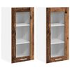 vidaXL Pakabinama spintelė 2 vnt. Sendintos medienos 40 x 31 x 80 cm
