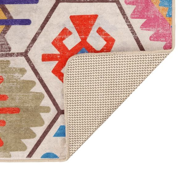 vidaXL Kilimas, spalvotas, 160x230cm, plaunamas