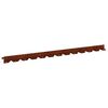 vidaXL Vejo kra&scaron;tas 50 pcs 102 x 4 x 4 cm Plienas Rūdijanti