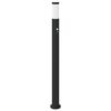 vidaXL Apsauginis &scaron;viestuvas su jutikliu, 110 cm, nerūdijantis plienas, IP44