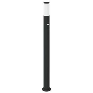 vidaXL Apsauginis &scaron;viestuvas su jutikliu, 110 cm, nerūdijantis plienas, IP44