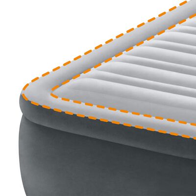Intex Pripučiama lova Dura-Beam Deluxe Comfort Plush, 152x203x46cm