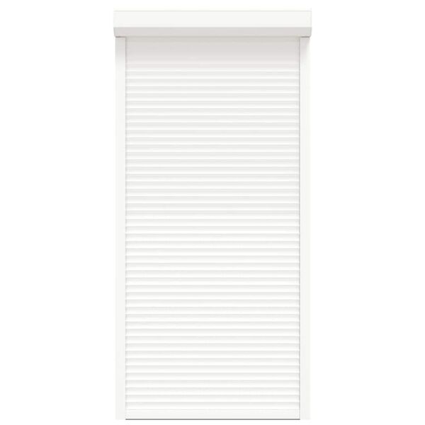 vidaXL Žaliuzės, baltos spalvos, 100x210cm, aliuminis