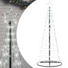 vidaXL LED Kalėdų eglutė 200 LEDs &Scaron;alta Balta 180 cm