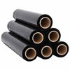 vidaXL Stretch Film 6 vnt Juoda 23 &mu;m 50 cm x 300 m