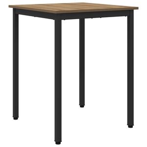vidaXL Valgomieji stalai 60 x 60 x 75 cm Apdirbta mediena Kvadrato