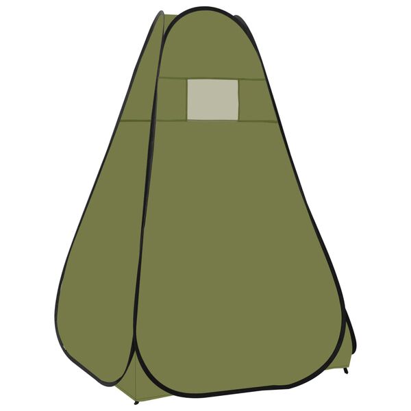 vidaXL I&scaron;skleidžiama du&scaron;o palapinė, žalios spalvos