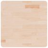 vidaXL Stalvir&scaron;is, 60x60x1,5cm, neapdorotas ąžuolo medienos masyvas