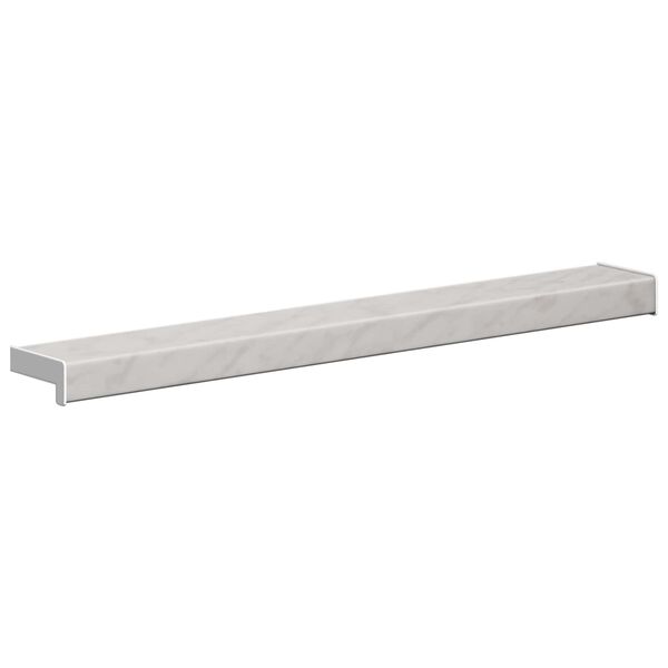 vidaXL Langų palangė Marmuro tekstas -enure 100 x 15 x 4,5 cm PVC