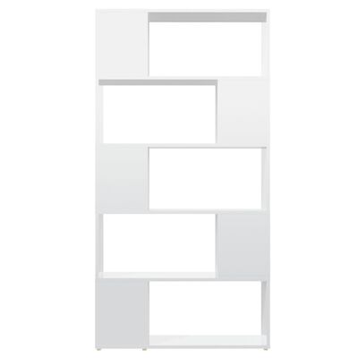 vidaXL Spintelė knygoms/kambario pertvara, balta, 80x24x155cm, MDP