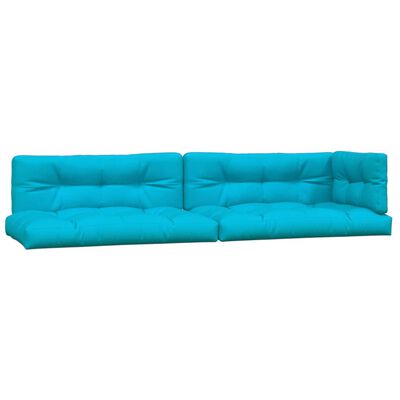 vidaXL Palečių pagalvėlės, 5vnt., turkio spalvos, audinys