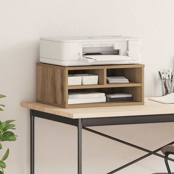 vidaXL Spausdintuvo laikiklis artisano ąžuolo 49 x 40 x 22.5 cm