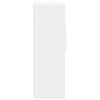 vidaXL Komoda, baltos spalvos, 40x42,5x124cm, apdirbta mediena