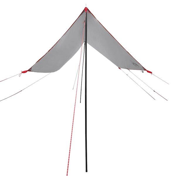vidaXL Automobilinė palapinė, pilkos/oranžinės, atspari vandeniui