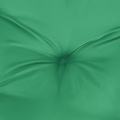vidaXL Paletės pagalvėlė, žalios spalvos, 80x80x12cm, audinys