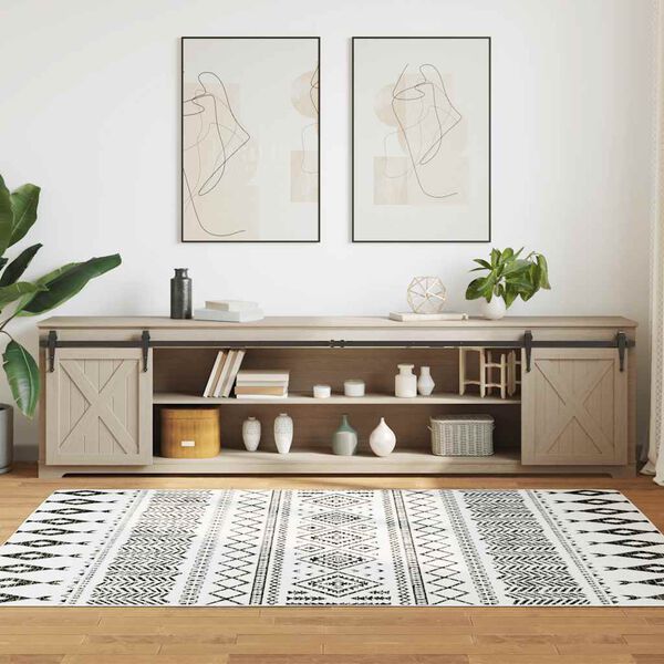 vidaXL stumdomų spintelių durų komplektas 244 cm anglinis plienas