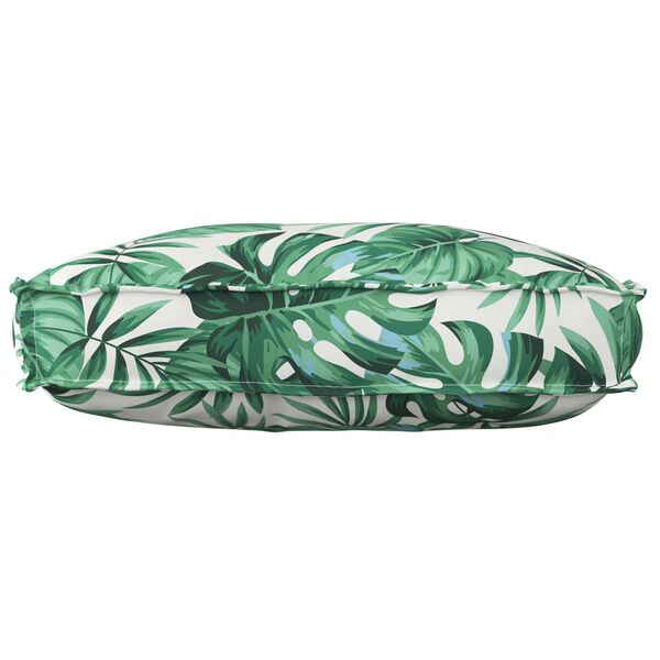 vidaXL Pagalvėlė Lapelis Lapų ra&scaron;tas 70 x 40 x 12 cm Oksfordo audinys