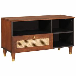 vidaXL Televizoriaus spintelė Ruda 80 x 33,5 x 46 cm