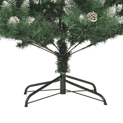 vidaXL Dirbtinė Kalėdų eglutė su stovu, 150cm, PVC