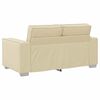 vidaXL Sofa Kreminė 160 x 78 x 84 cm audinys