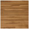 vidaXL Stalo vir&scaron;us 80 x 80 x 3,5 cm Kvadrato Kieto teka medžio