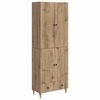 vidaXL Spintelė 2 pcs 66 x 34,5 x 95 cm Apdirbta mediena