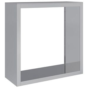 vidaXL Stovas malkoms, 100x40x100cm, galvanizuotas plienas
