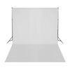 vidaXL Fotostudijos rinkinys su apšvietimo rinkiniu ir fonu