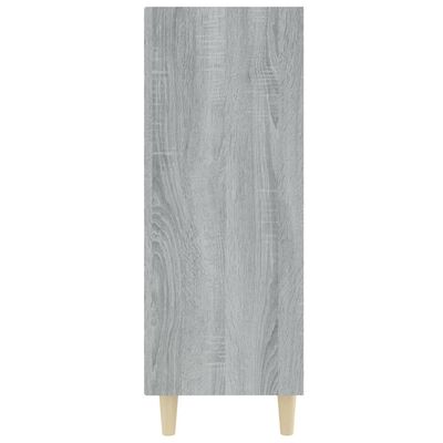 vidaXL Šoninė spintelė, pilka ąžuolo, 69,5x32,5x90cm, apdirbta mediena