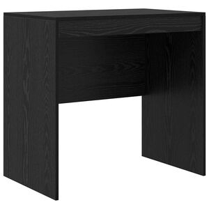vidaXL Stalas Juodas ąžuolas 80 x 50 x 76 cm