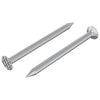vidaXL Nagai Medžiui 2 pcs Sidabro &Oslash; 3 x 15 mm Metalas