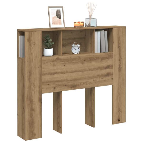 vidaXL Galvūgalis-spintelė, artisano, 120x19x104,5cm, apdirbta mediena