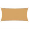vidaXL Burė nuo saulės, smėlio, 2,5x4,5m, HDPE, 160g/m&sup2;, stačiakampė