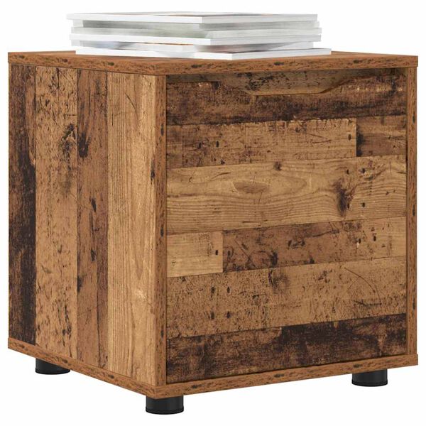 vidaXL Vonios spintelė Senovinis medis 40,5 x 40 x 44 cm