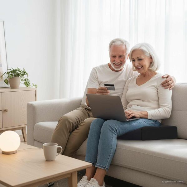 vidaXL Sėdynės pagalvėlė Juoda 40 x 40 x 11 cm PU putos