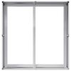 vidaXL Lovelis, 80x80x40cm, galvanizuotas plienas
