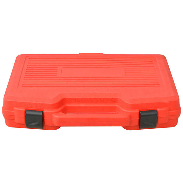 vidaXL Įrankių traukiklis Raudona Plienas