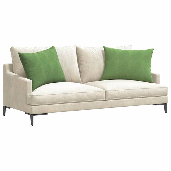 vidaXL Sofa Pagalvės 2 pcs &Scaron;viesiai žalia 70 x 50 cm