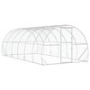vidaXL Vi&scaron;tų būdas Sidabrinė 600 x 300 x 200 cm Galvanizuotas plienas
