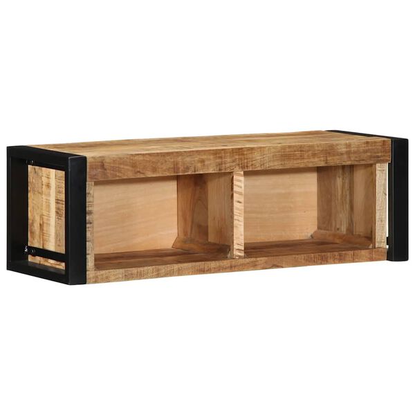 vidaXL televizoriaus spintelė 80x30x25 cm Masyvus Rough Wood Mango